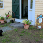 Dwight-Derby House front door at Black & White Gala, May 2012