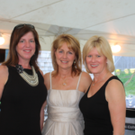 Women guests at Black & White Gala, May 2012