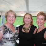 Women guests at Black & White Gala, May 2012