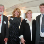 Board members, Jack, Jo Ellen and Cheryl and Cheryl's husband Jim at Black & White Gala, May 2012
