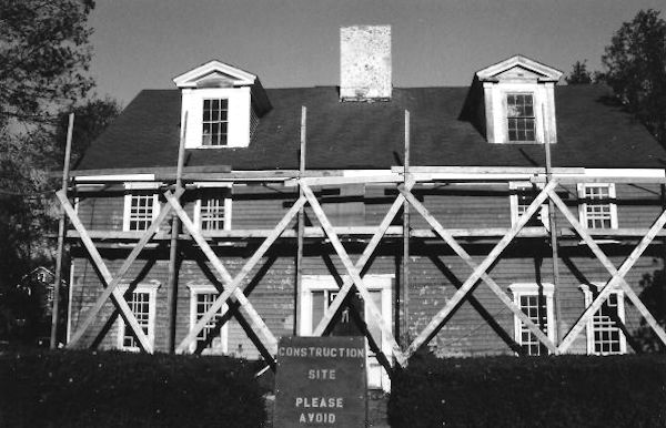 Renovation of Dwight-Derby House, 1998